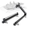 AA Products Inc. 33'' Aluminum Universal Ski Roof Rack Fits 6 Pairs Skis or 4 Snowboards, Ski Roof Carrier Fit Most Vehicles Equipped Cross Bars view 1