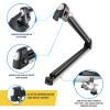 AA Products Inc. 33'' Aluminum Universal Ski Roof Rack Fits 6 Pairs Skis or 4 Snowboards, Ski Roof Carrier Fit Most Vehicles Equipped Cross Bars view 3