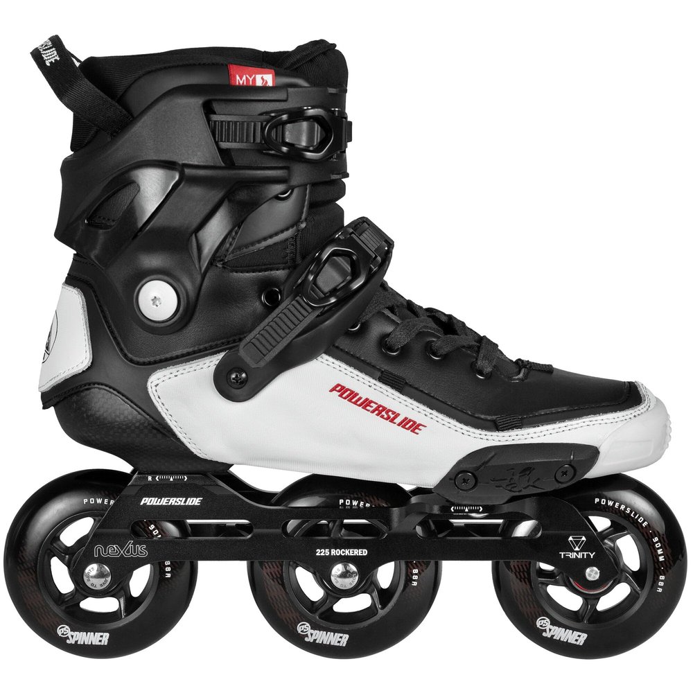 Powerslide Tau Carbon 90 Skates Size 9.0 (43)