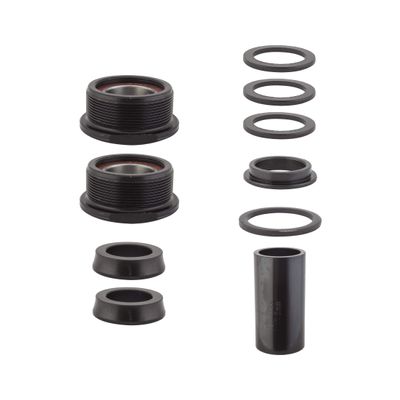Black Ops 19mm Euro MX Bottom Bracket w/Bearings, Black