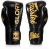 Fairtex Glory Training Gloves - Premium Leather MMA & Boxing Gloves |Handmade in Thailand - Shock-Absorbing Foam Padding | Ideal for Kickboxing, Sparring & Competition (Black-16oz) view 3