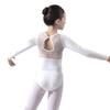 116241004 Kids Ballet Lace leotards Cute Dance Leotards (L 140CM, White) view 2