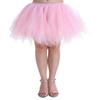 ChicWind Womens Pink Puffy Tutu Layered Tulle Petticoat Skirt view 2