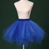 ChicWind Womens Royal Blue Puffy Tutu Layered Tulle Petticoat Skirt view 3