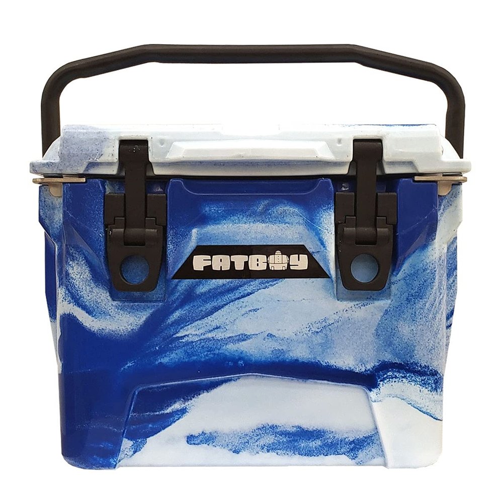 Fatboy 10QT Rotomolded Cooler Chest Ice Box Hard Lunch Box (Marine Camo)
