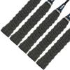 Senston New Rackets Grip Anti Slip Perforated Super Absorbent Tennis Overgrip Badminton Overgrip Pickleball Overgrip 5 Pack Black view 1