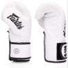 Fairtex Glory Training Gloves - Premium Leather MMA & Boxing Gloves |Handmade in Thailand - Shock-Absorbing Foam Padding | Ideal for Kickboxing, Sparring & Competition (White-16oz) view 4