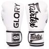 Fairtex Glory Training Gloves - Premium Leather MMA & Boxing Gloves |Handmade in Thailand - Shock-Absorbing Foam Padding | Ideal for Kickboxing, Sparring & Competition (White-14oz) view 3