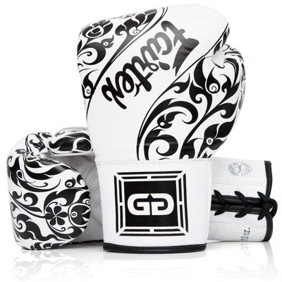 Fairtex Glory Kickboxing Gloves - Limited Edition (White BGLG2, 10 oz)