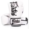 Fairtex Glory Training Gloves - Premium Leather MMA & Boxing Gloves |Handmade in Thailand - Shock-Absorbing Foam Padding | Ideal for Kickboxing, Sparring & Competition (White-12oz) view 1