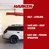 HARKEN Hoister Lightweight Kayaks Overhead Garage Storage Hoist System for Small Kayaks, Boards, Skulls, Light Storage (45lb Capacity, 16ft Ceiling), Model 7808.16 view 2