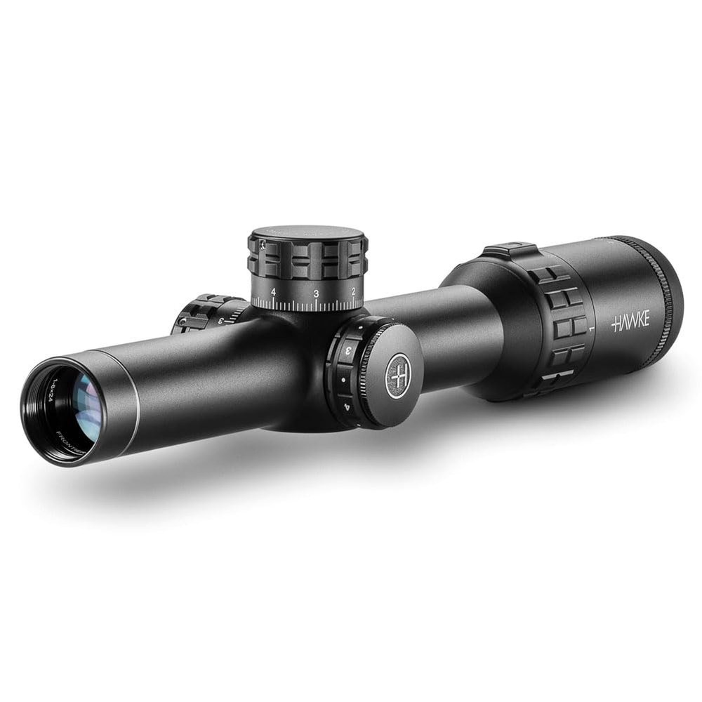 Frontier 30 Riflescope 1-6x24 IR Tactical Dot 6x - Zero Stop turrets 1/10 MRAD