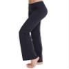 Zeronic Women's Bootcut Yoga Pants High Waist Tummy Control Long Bootleg Work Pants Workout Running Flare Pants for Women (Small,Black) view 1