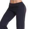 Zeronic Women's Bootcut Yoga Pants High Waist Tummy Control Long Bootleg Work Pants Workout Running Flare Pants for Women (Small,Black) view 4