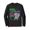 Dabbing Elephant Funny 100 Days Of School Shirt Teacher Gift view 1