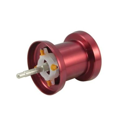 Available Reel Microcast Spool BC4240R (Groove Depth 0.2 inches (4.0 mm)), ms_bc4240r_red, Red