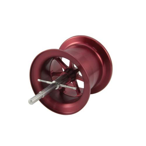 Available MicrocastSpool AMB5050R-AL Reel, Red, ms_amb5050r_al_red, Groove Depth 0.2 inches (5 mm)