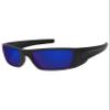 2 Pair Polarized Lens Replacement for Oakley Fuel Cell OO9096 Black&Midnight Blue view 2