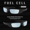 2 Pair Polarized Lens Replacement for Oakley Fuel Cell OO9096 Black&Midnight Blue view 3