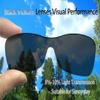 Prizo Polarized Replacement Lenses for Oakley Batwolf OO9101 Sunglasses - MultiColors (Black Iridium) view 3