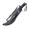 Tactical Master 3 Piece Stainless Steel Decorative Machete and Knife Set with Sheath  Outdoor Utility and Camping Display Collection for Adventure Enthusiasts and Collectors - Gold-34 view 3