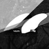 Future Fins DHD Honeycomb Large Tri Fin Set - Black/White view 4