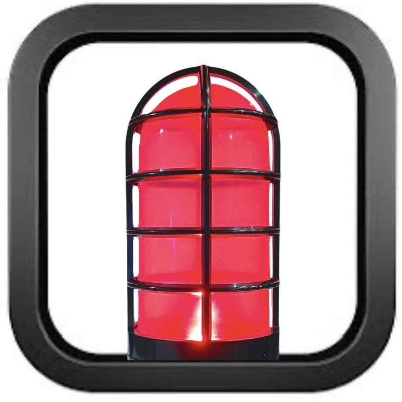 Hockey Goal Light All Sport Football Baseball Turns red When Your Team Scores. Linked to and Compatible with All Arena scoreboards, Works with Any Mobile Device on WiFi Network