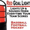 Hockey Goal Light All Sport Football Baseball Turns red When Your Team Scores. Linked to and Compatible with All Arena scoreboards, Works with Any Mobile Device on WiFi Network view 3