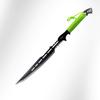 Tactical Master 28 Inch Fixed Blade Machete with 3 Matching Utility Blades Set for Outdoor Activities Display and Gift - Green view 2