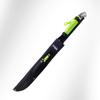 Tactical Master 28 Inch Fixed Blade Machete with 3 Matching Utility Blades Set for Outdoor Activities Display and Gift - Green view 3