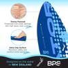 BPS 'Gator' 40" Skim Board - Epoxy Coated Wood Skimboard with Traction Pad - No Wax Needed - Skimboard for Kids and Adults (Dark Blue) view 4