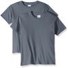Gildan unisex child Gildan Youth Heavy Cotton T-shirt, Style G5000b, 2-pack T Shirt, Dark Heather, Medium US view 1
