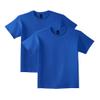 Gildan Unisex Child Ultra Cotton T-shirt, Style G2000b, Multipack, Royal, X-Small US view 1