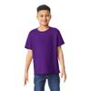 Gildan unisex child Gildan Youth Heavy Cotton T-shirt, Style G5000b, 2-pack T Shirt, Purple, X-Small US view 2