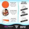 BPS 'Gator' 40 Inch No Wax Needed Skim Board - Epoxy Coated Wood Skimboard with EVA Pads - Skim Board for Beginner to Advanced (Orange) view 3