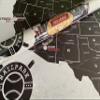 GeoJango Baseball Stadium Map Poster - Vintage Edition (30Wx20H inches) view 1