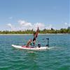 Inflatable Motorized Fishing Platform Paddle Board Surf Board Dingy Raft Boat (8x2.5ft.) view 2