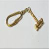 PARIJAT HANDICRAFT Brass Key Chain- Collectible Marine Nautical Key Rings from (Hammer-Key-Chain) view 3