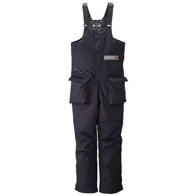 Striker Men's Trekker Durable Windproof Water-Resistant Insulated Outdoor Ice Fishing Bib with Sureflote Flotation Technology, Black, 5X-Large