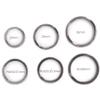 Auspichoice Marine Grade 316 Stainless Steel Key Ring Key Chain Heavy Duty Keychain Split Ring Connector for Scuba Gear BCD Attachment (FLAT 25mmx10) view 4