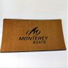 JZ Boat Helm Station EVA Brushed Brown Pad W/Monterey Boats Logo 16" x 39" x 1/2" view 2