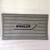 JZ Boat Helm Station EVA Grey Teak Pad with Boston Whaler Logo 16" x 39" x 1/2" view 1