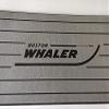 JZ Boat Helm Station EVA Grey Teak Pad with Boston Whaler Logo 16" x 39" x 1/2" view 4