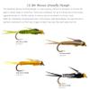 12 Beadhead Woven Stonefly Nymph Flies Lure Assotment for Trout/Pahfish/Bass Fly Fishing Flies view 2