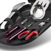 DoMyfit Camp Kitchen Utensil Organizer Travel Set,Portable 8 Piece BBQ Camping Cookware Utensils Travel Kit with Water Resistant Case view 3