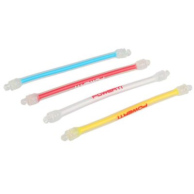 POWERTI Tennis Vibration Dampener-Set of 4-Shock Absorber for Tennis Strings,Premium-Durable & Long-Lasting(Yellow,Blue,White and Red) CA