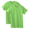 Gildan Men's Heavy Cotton T-Shirt, Style G5000, 2-Pack, Lime, X-Large view 1