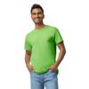 Gildan Men's Heavy Cotton T-Shirt, Style G5000, 2-Pack, Lime, X-Large view 2