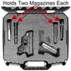 Case Club Pre-Cut 2 Pistol Carrying Case view 3