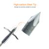 maifield Bowfishing Head 2 Mechanical barbs 2.5" Holding Area Archery Broadhead Fits 5/16" Fiberglass Arrow Shaft (6pcs per Pack) view 3